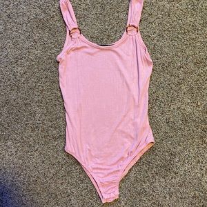 Pink bodysuit